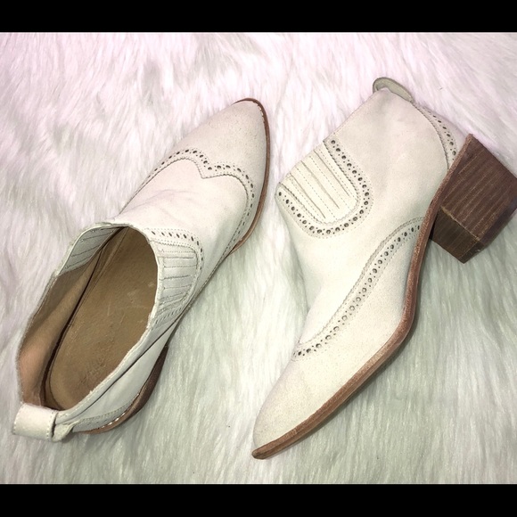 Madewell Grayson Brogue Chelsea Boot Size 8.5 - Picture 12 of 14